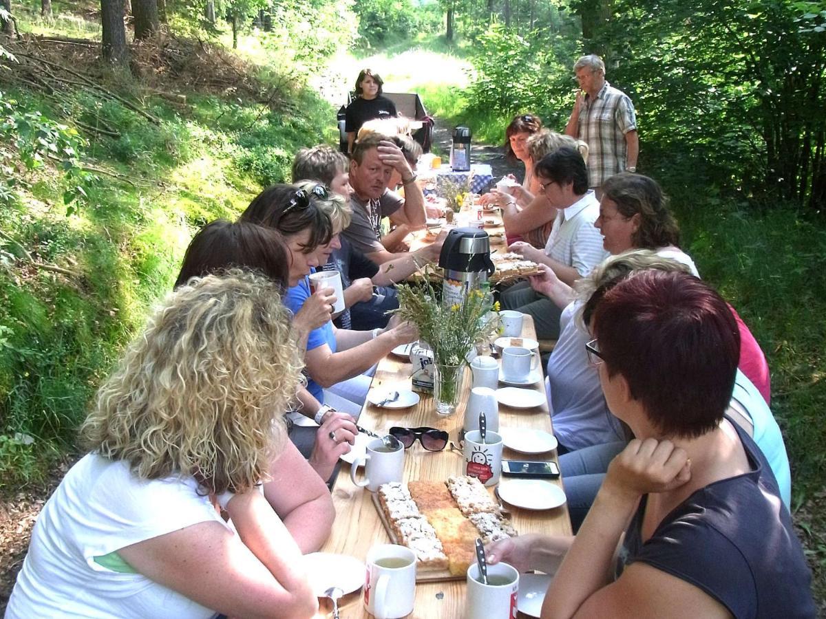 Ferienhof "Alte Foersterei" Knau Zewnętrze zdjęcie